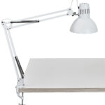 MAUL bureaulamp MAULstudy, met klemvoet, wit