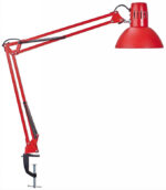 MAUL bureaulamp MAULstudy, met klemvoet, rood
