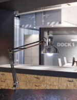 MAUL bureaulamp MAULstudy chrome, zonder lamp