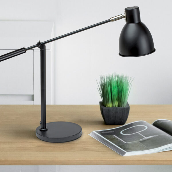 MAUL bureaulamp MAULfinja, excl. lamp, zwart