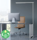 MAUL LED-staande lamp MAULjet, zilver