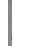 MAUL LED staande bureaulamp MAULjaval, zilver