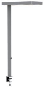MAUL LED staande bureaulamp MAULjaval, zilver