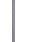 MAUL staande LED-lamp MAULjaval, dimbaar, met voet, zilver