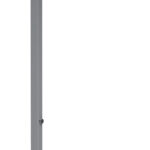 MAUL LED-bureaulamp MAULjuvis, zilver, met klemvoet