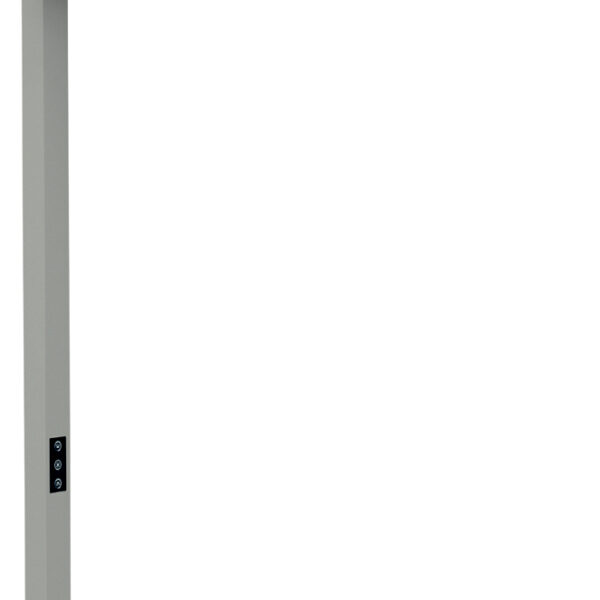 MAUL LED-opbouw-tafellamp MAULsenja, dimbaar, zilver