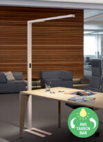 MAUL staande LED-lamp MAULsirius, dimbaar, wit