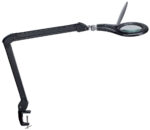 MAUL LED-loeplamp MAULmakro, met klemvoet, zwart