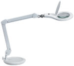 MAUL LED-loeplamp MAULmakro, met voet, wit