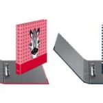 Ringbandmap A4 'Schattige Dieren Zebra' van herlitz