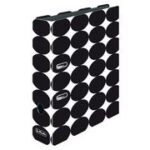 Motiverende ringband zwart, formaat A4