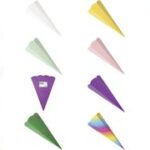 Versiering voor schoudertassen, zeshoekig, 680 mm, geassorteerde kleuren.