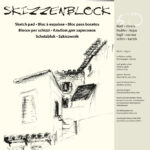 Schetsblok, A4-formaat, 120 g/m², 50 vellen