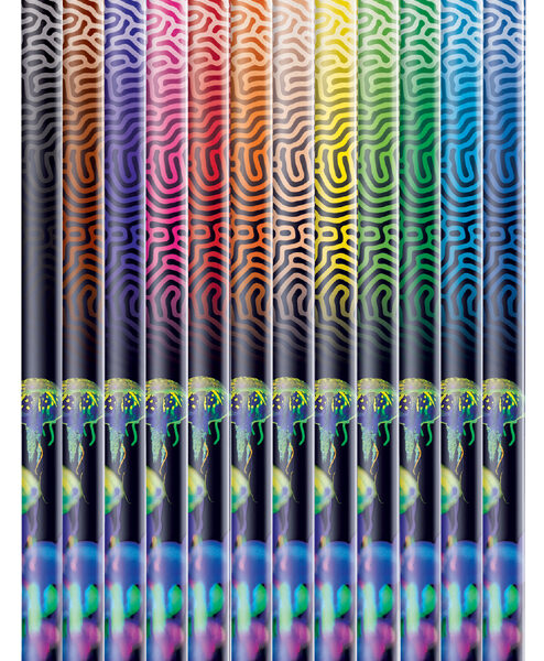 Maped driehoekige-kleurpotloden DEEPSEA PARADISE, 12 stuks in doosje