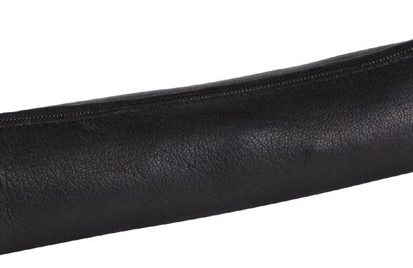 Clairefontaine Leren Slordig Rolletje Zwart