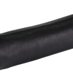 Clairefontaine leren rolbeursje, zwart