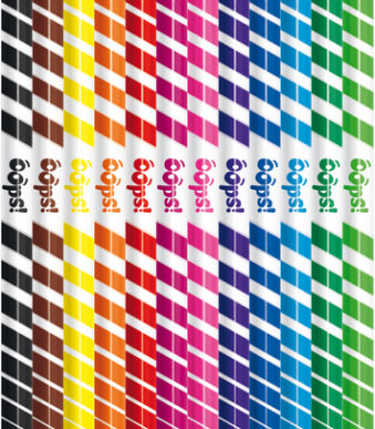 Maped driehoekige kleurpotloden COLOR'PEPS, radeerbaar, 12 in etui