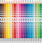Maped driehoekige kleurpotloden COLOR-PEPS, radeerbaar, 24 in etui