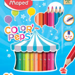 Maped my first driehoekig kleurpotlood COLOR'PEPS JUMBO, 18 stuks in doosje