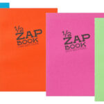 Clairefontaine schetsblok 1/2 ZAP BOOK, DIN A5, 80 g/m2