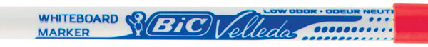 BIC whiteboardmarker Velleda 1721, ronde punt, 1,5 mm, rood