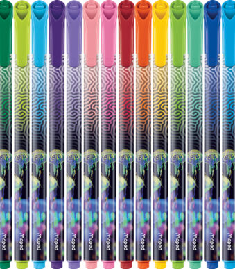 Maped viltstiften DEEPSEA PARADISE, doos van 18