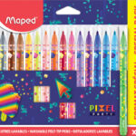 Maped viltstiften PIXEL PARTY, 18 stuks in PROMO doosje