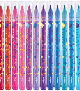 Maped viltstift PIXEL PARTY, 24 in doosje