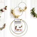 Metalen decoratieringen, 250 mm en 300 mm, wit