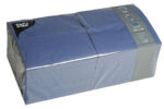 PAPSTAR bistro-servetten, 330 x 330 mm, 3-laags, donkerblauw, 250 stuks