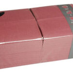 PAPSTAR bistro-servetten, 330 x 330 mm, 3-laags, bordeaux, 250 stuks
