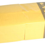 PAPSTAR bistroservetten, 330 x 330 mm, 3-laags, geel