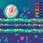Maped potlood PIXEL PARTY, met vlakgum, HB, 6 stuks op blister