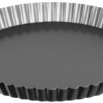 GastroMax taartenbodemvorm, van carbonstaal, 280 mm, grijs