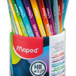Maped potlood BLACK'PEPS ENERGY, hardtegraad: HB, 2,2 mm, 72 stuks in koker
