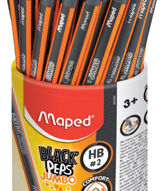 Maped potlood BLACK´PEPS JUMBO, HB, 4,7 mm, 46 in koker