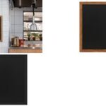 EUROPEL - Krijtbord met houten frame - 600x840mm - Naturel