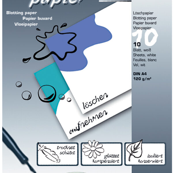 Verwijderpapierblok, A4-formaat, 120 g/m², wit