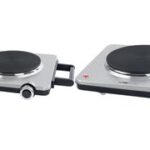 CLATRONIC - Kookplaat - RVS/Zwart