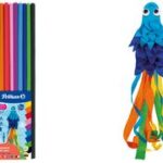 Pelikaan crêpepapier, gekleurd assortiment, 500 x 2,0 m