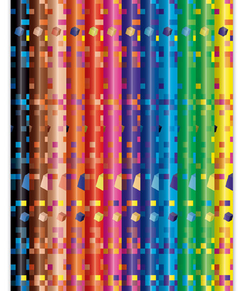 Maped driehoekige kleurpotloden PIXEL PARTY, 12 in doosje