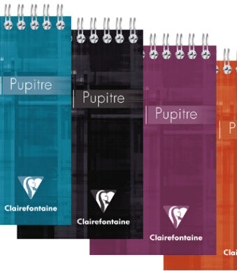 Clairefontaine spiraal notitieblok, 85 x 140 mm, geruit