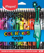 Maped driehoekige kleurpotloden COLOR'PEPS MONSTER, 24 in kartonnen doosje