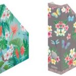 Herlitz - Kartonnen Staande Documentenhouder Vlindermotief