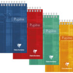 Clairefontaine spiraal notitieblok, 105 x 170 mm, geruit