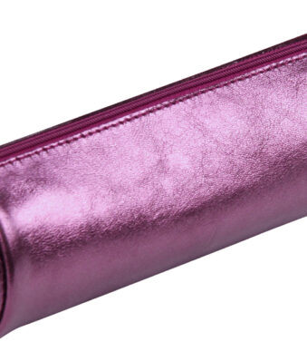 Clairefontaine leren rolschrijfmap, kersrood