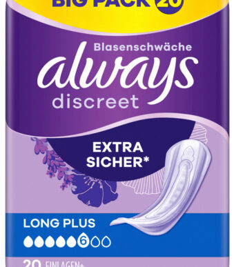 Onfbaan verband voor zwaar urineverlies, extra lang, grootverpakking