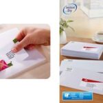 Avery inktjet-adresetiketten, 63,5 x 33,9 mm, wit
