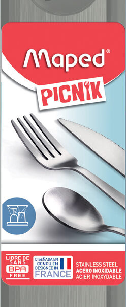 Maped PICNIK bestekset CONCEPT, opbergbox grijs