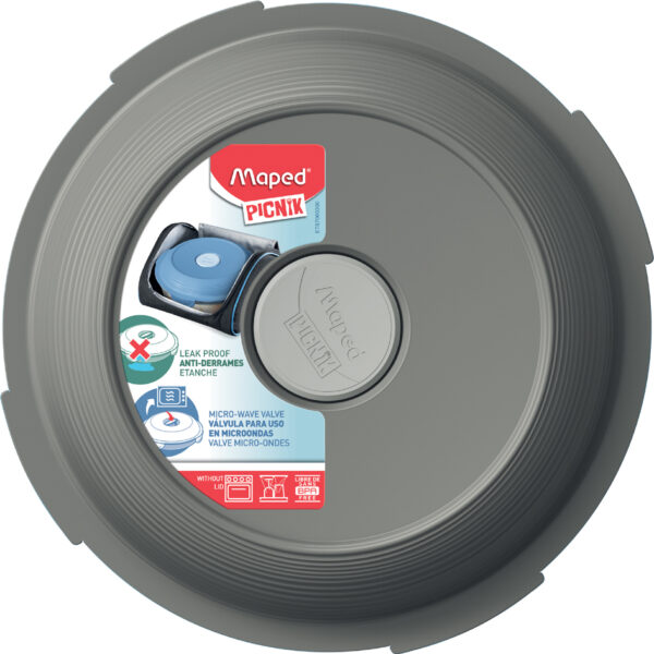 Maped PICNIK magnetronbord CONCEPT, van glas, grijs